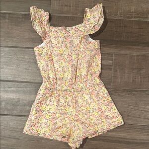 Floral Kids Romper by Janie and Jack size 7 worn once